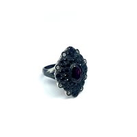 Anello Sacramore Firenze Donna in Argento Granato AN 4738 - AN 4738